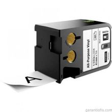 Dymo XTL DY-1868754 Beyaz-Siyah 41x7 mm Vinil Etiket