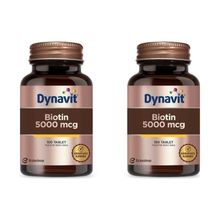 Dynavit Biotin 5000 mcg 2x100 Tablet