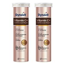 Dynavit Vitamin C+ Sambucus Nigra 2x20 Efervesan Tablet