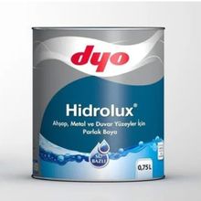 Dyo Beyaz 0.75 Lt Hidrolüx Su Bazlı Ahşap Metal Boyası