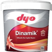 Dyo Dinamik 15 lt Buz Beyazı Silikonlu Dış Cephe Boyası