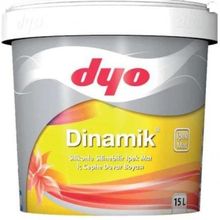 Dyo Dinamik 15 lt Yeni Fildişi Silikonlu İpek Mat İç Cephe Boyası