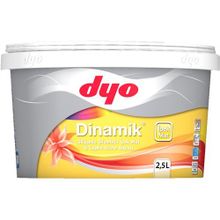 Dyo Dinamik 6591 Çisenti 2.5 lt Silikonlu Silinebilir İpek Mat İç Cephe Duvar Boyası