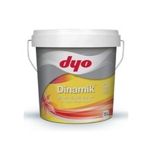 Dyo Dinamik Silikonlu İpek 15 lt Rozet Gümüşü Silinebilir İç Cephe Boyası