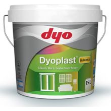 Dyo Dyoplast Buz Gümüşü 15 lt Silikonlu Mat İç Cephe Duvar Boyası