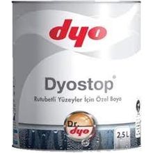 Dyo Dyostop 2,5 lt Beyaz Rutubetli Yüzeyler İçin Özel Boya