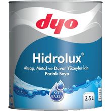 Dyo Hidrolüx 7.5 lt Ahşap-Metal ve Duvar Yüzeyler Parlak Boya
