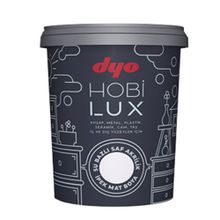 Dyo Hobilux 4348 Yalın 400 ml Su Bazlı Akrilik Ipek Mat Boya-