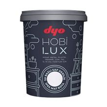 Dyo Hobılux 6686 Arya 0.9 lt Su Bazlı Saf Akrilik İpek Mat Boya