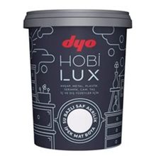 Dyo Hobilüx Beyaz 0,9 lt Su Bazlı İpek Mat Boya