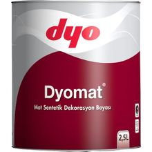 Dyomat 2,5 lt Oksit Sarı Mat Dekorasyon Boyası