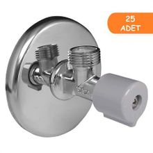 E.C.A 102111526 25 Adet Filitreli Ara Musluk Rozetli