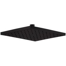 E.C.A 102145068C1 Tiera 25x25 cm Mat Siyah Renkli Kare Duş Başlığı