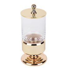 E.C.A 140110013A Serel Luna Pamukluk Fırçalık Kapaklı Gold Altın Organizer