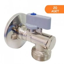 E.C.A 602111059 Filtreli 1/2 20 Adet Çamaşır Bulaşık Makinası Musluğu