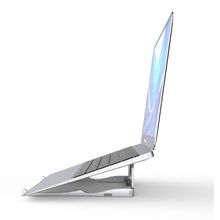 E2M 12 Gümüş Portatif Gözlük Tasarımlı Laptop Standı