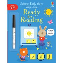 Early Years Wipe Clean Ready For Reading-Usborne Publishing