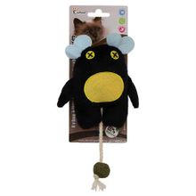 Eastland 18 cm Catnipli Peluş Siyah Canavar Kedi Oyuncağı