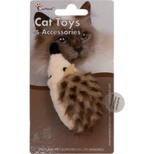 Eastland Catnipli Dijital Sesli Kirpi 9.5 cm Peluş Kedi Oyuncağı