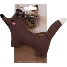 Eastland Catnipli Hışırtılı Peluş Tilki 16.5 cm Kedi Oyuncağı