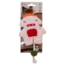 Eastland Catnipli Pembe Canavar 18 cm Peluş Kedi Oyuncağı