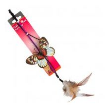 Eastland Kelebekli Olta 26.5 cm Karışık Renkli Kedi Oyuncağı