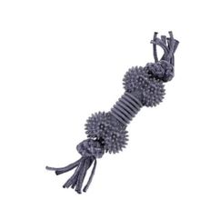 Eastland Kemik Şeklinde İpli Plastik 30 cm Köpek Çiğneme Oyuncağı