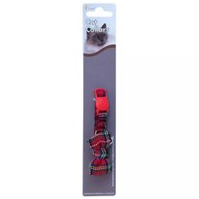 Eastland Zilli Ayarlanabilir Ekoseli 20-25 cm Papyon Kedi Boyun Tasması