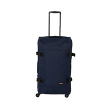Eastpak TRANS4 L Mavi Unisex Çekçekli Kumaş Valiz