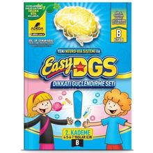 Easy Dikkati Güçlendirme Seti 2. Kademe 4-7 Yaş (B) Adeda Yayıncılık