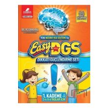 Easy Dikkati Güçlendirme Seti 3-6 Yaş A 1.Kademe-Adeda Yayınları