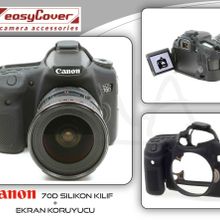 Easycover 70D Siyah Silikon Kılıf