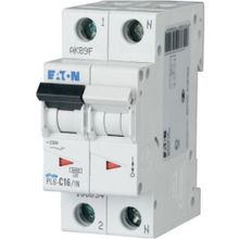 Eaton 106028 PL6-B16-1N 1x16A Nötr Kesmeli B 6kA Otomatik Sigorta