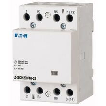 Eaton 40A 230VAC,2NA+2NK Ray Tipi Kontaktör