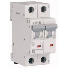Eaton 4,5kA - C eğrisi - 2x20A Minyatür Devre Kesici