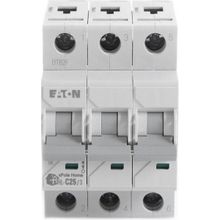 Eaton 4,5kA - C eğrisi - 3x25A Minyatür Devre Kesici