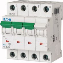 Eaton PL6-C63/3N 6KA-C Eğrisi 3X63A+N Otomatik Sigorta
