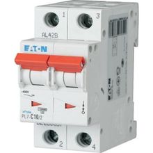 Eaton PL7-C10-2 10KA-C Eğrisi 2x1 Otomatik Sigorta