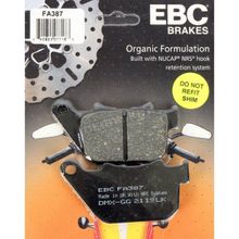 EBC FA387 Harley-Davidson Sportster Forty-Eight 2010-2013 Arka Fren Balatası