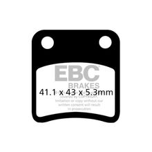 EBC SFA257/2 EL FREN BALATASI -HONDA/BMW/PIAGGIO