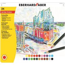 Eberhard Faber Artist Color 24 Renk Kuru Boya Kalemi
