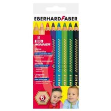 Eberhard Faber Big 8 Renk 5700518708 Winner Jumbo Boya Kalemi