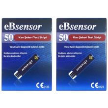 eBsensor Seker Olçüm Çubuğu Strip 2 x 50