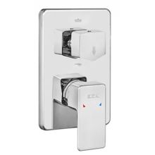 Eca 102167251-KDE Sıva Üstü 2 Yollu Royal Ankastre Banyo Bataryası