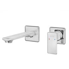 Eca 102167621-KK Sıva Üstü Çift Rozet Royal Ankastre Lavabo Bataryası