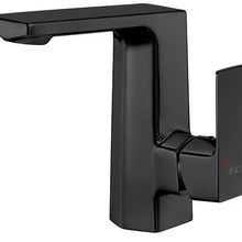 Eca 102188667C1 Mat Siyah Royal Yandan Kollu Lavabo Bataryası