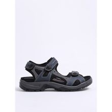 Ecco Offroad Marine Oil Nub Nubuk Mavi Erkek Sandalet