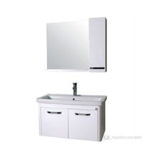 Ece Banyo Note 80 Banyo Dolabı - Beyaz