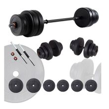Ecgspor 25 kg Halter ve Dambıl Ağırlık Seti