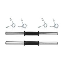 Ecgspor 2x40 cm Krom Dambıl Barı + 4 Adet Çelik Sıkıştırma